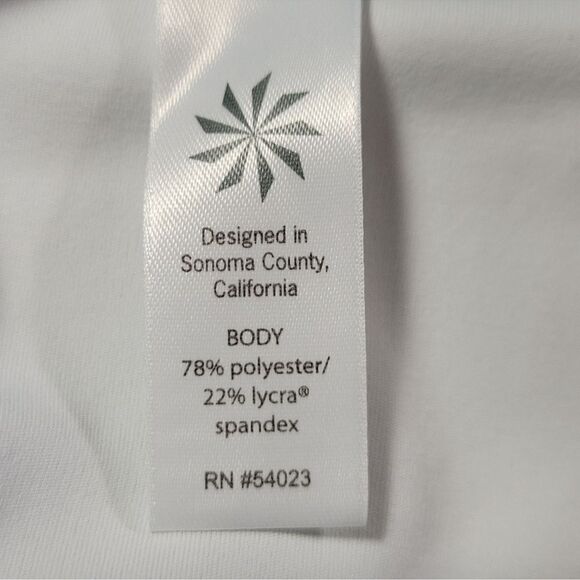 Athleta Hypersonic Sonar Tight Blue Green Watercolor Print S - Picture 7 of 7